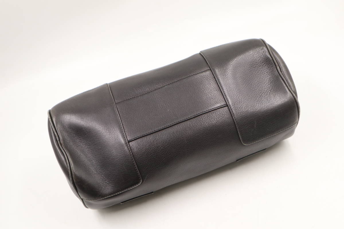 ☆LOEWE ロエベ アナグラム ハンドバッグ ミニボストンバッグ レザー 