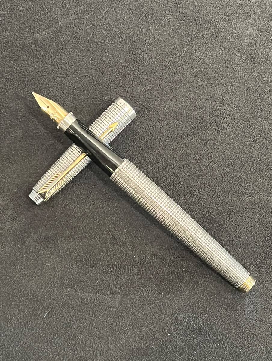 PARKER パーカー75 スターリングシルバー ペン先14K 万年筆