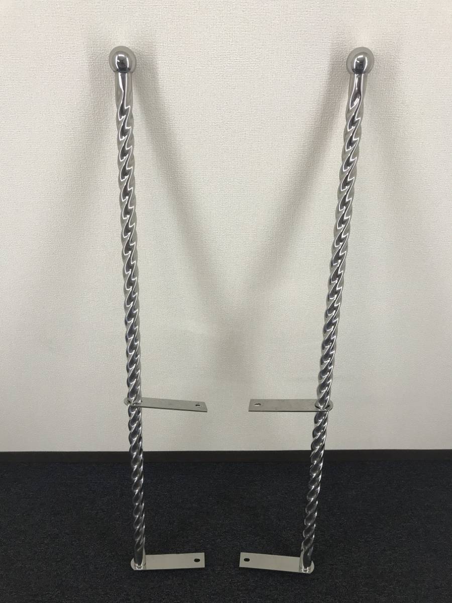 再入荷！ ステンレス 旗棒☆全長1.2m 34Φ絞りパイプ フラッグポール