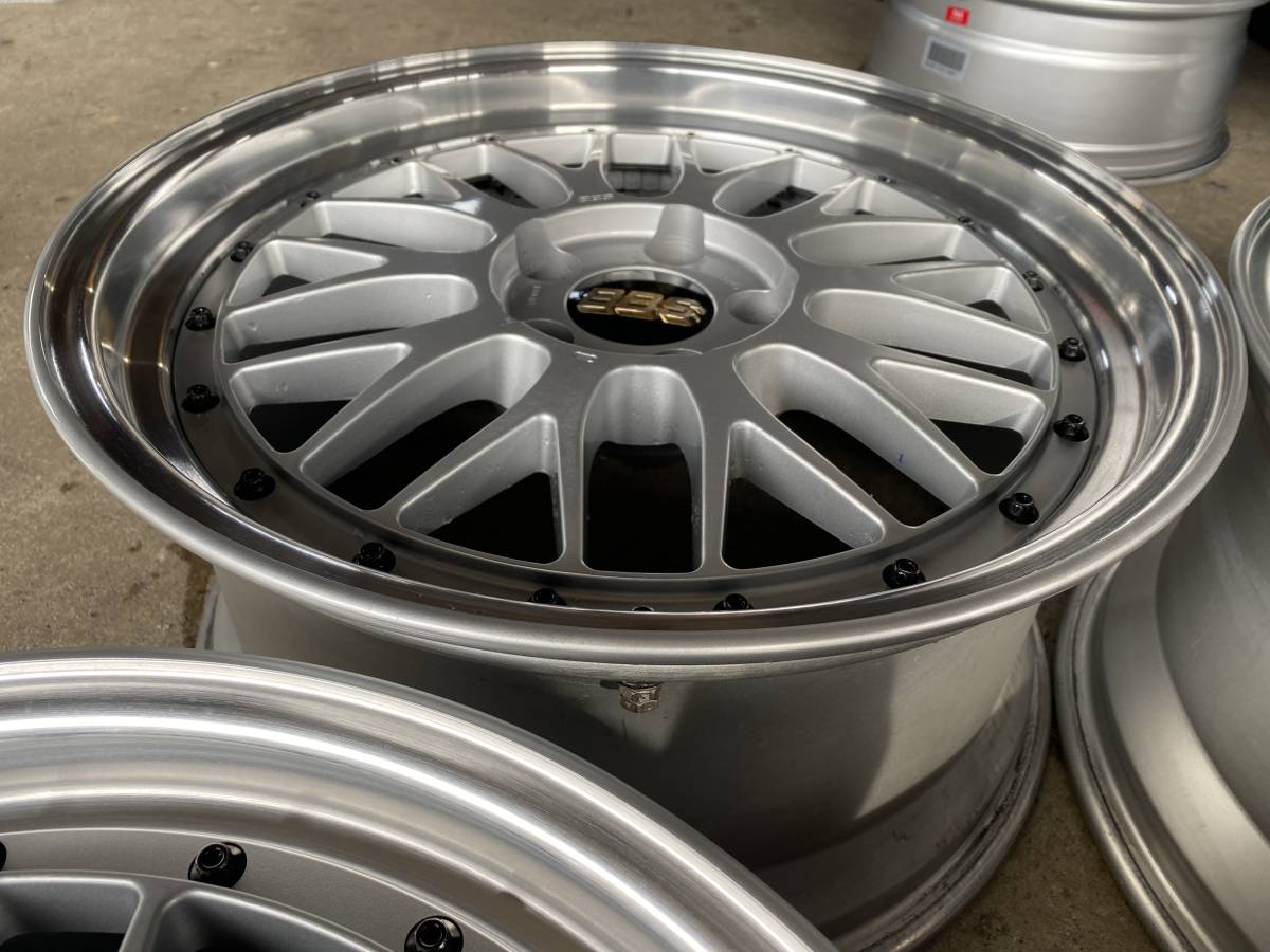 希少！美品！良品！BBS LMP080 LM 18インチ 8J/9J 5H 114.3 +40 4本(5