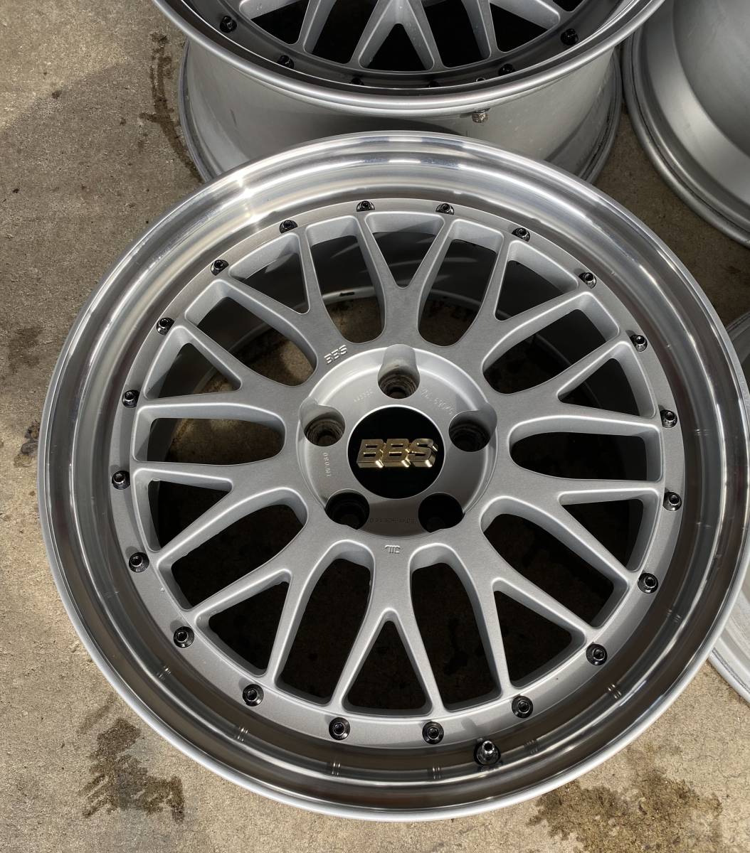 希少！美品！良品！BBS LMP080 LM 18インチ 8J/9J 5H 114.3 +40 4本(5