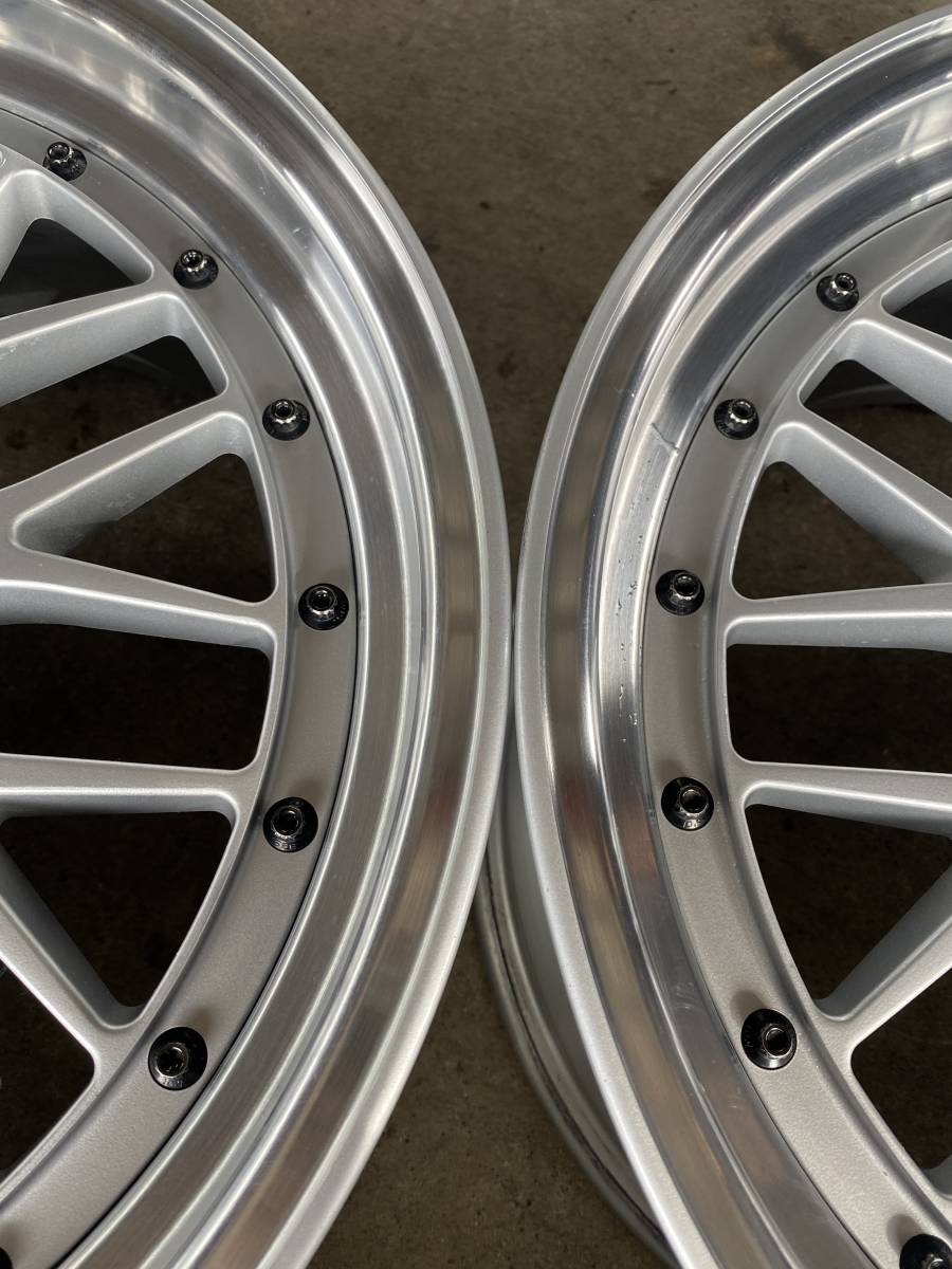 希少！美品！良品！BBS LMP080 LM 18インチ 8J/9J 5H 114.3 +40 4本(5