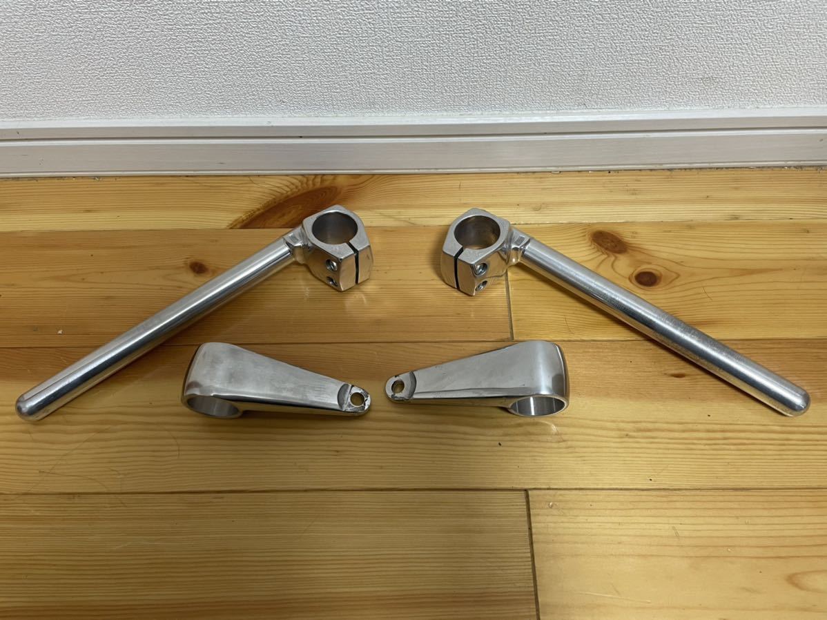 SR400 SR500 マグラ セパレートハンドル アルミ セパハン 美品 35