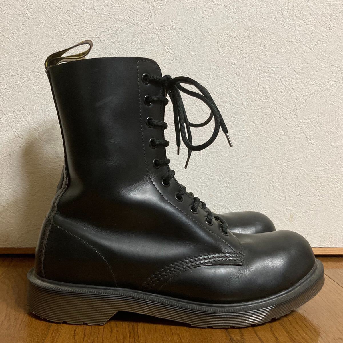 Dr.Martens 10ホール スチールトゥ 英国 イングランド UK7 26cm