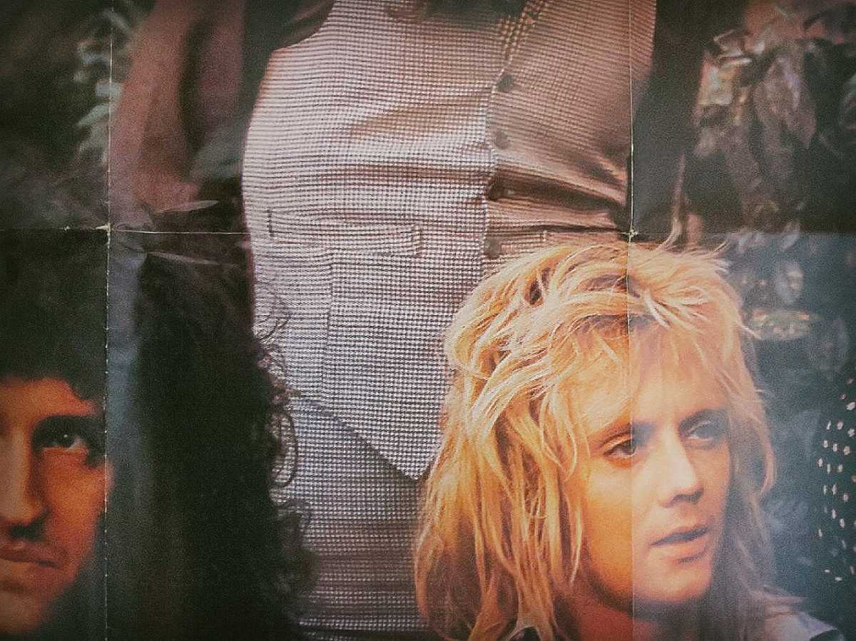 1977年当時物 QUEEN POSTER / JEFF BECK ポスター_2