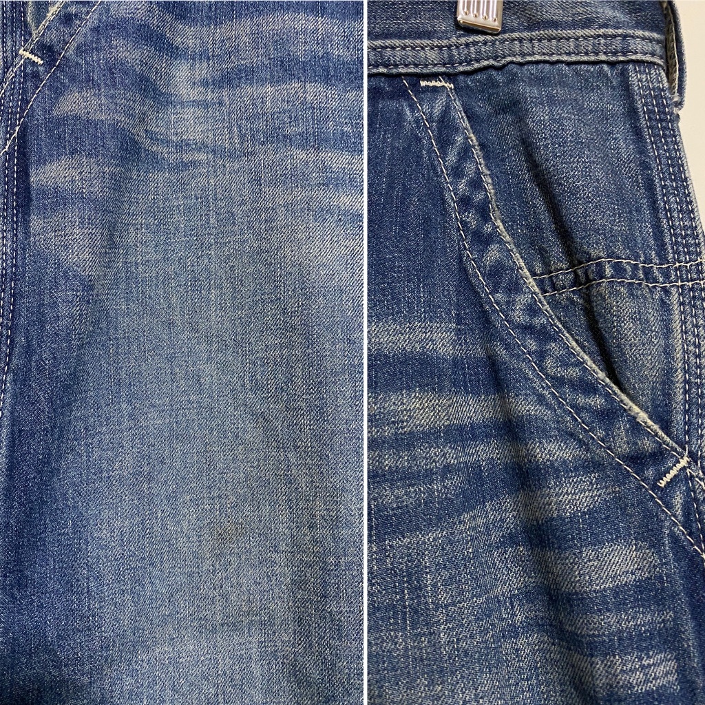 m*a様 Lee 40288 デニム ペインターパンツ インディゴ Mサイズ Lee 40288 デニム ペインターパンツ ストレート ジーンズ M インディゴ