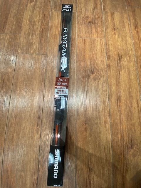 【B-4125】新品　未使用 SHIMANO シマノ BAY GAME X ベイゲーム KAREI カレイ 82 180　釣竿 釣り具