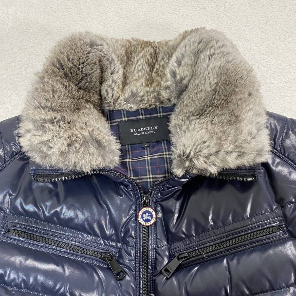 ☆極美品☆ BURBERRY BLACK LABEL バーバリーブラックレーベル ダウン 