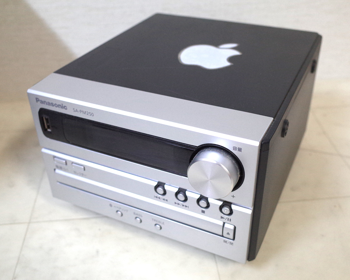 refle【Panasonic】パナソニック SA-PM250 CD プレイヤー AIWA マイク