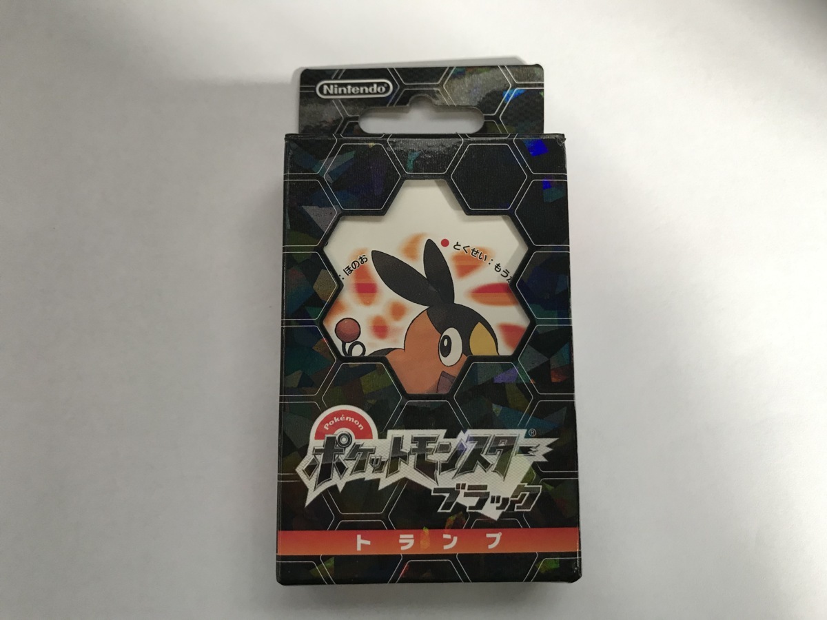 新品⁉️ポケットモンスターブラックトランプ 21A260 送料無料 