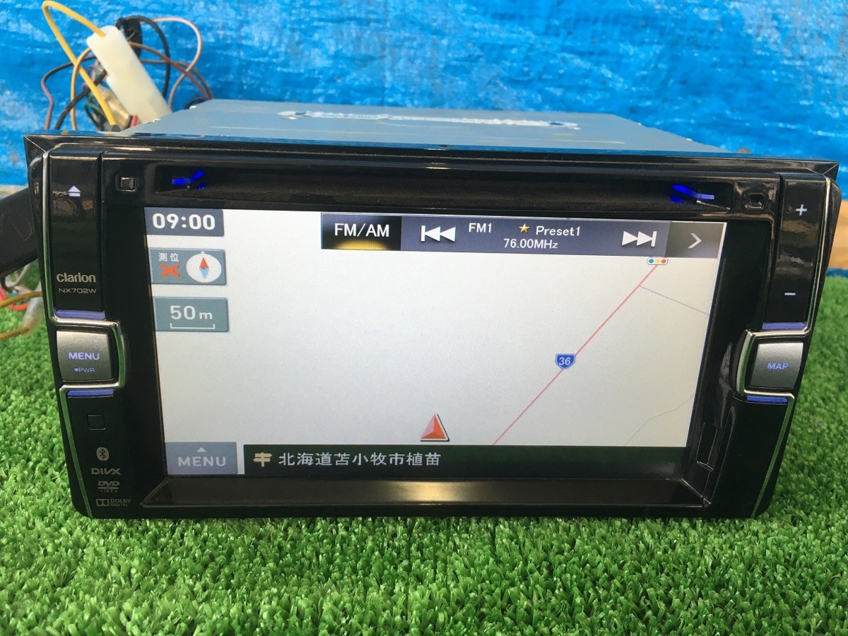 Clarion クラリオン NX702W 地デジ フルセグ Bluetooth 地図データ