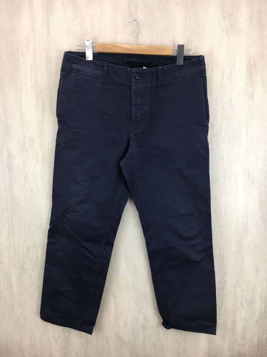 Nigel Cabourn◆ナイジェルケーボン/ストレートパンツ/36/コットン/NVY/8090050611