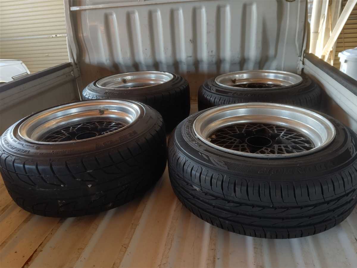 希少！深リム IMPULプロメッシュ Bタイプ？ 14x7.5J+11 14x8J+5 114.3 