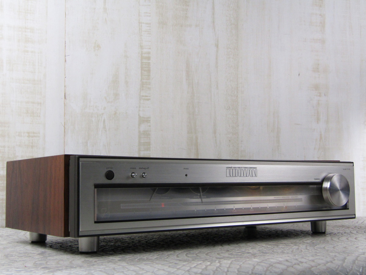 T-110 Luxman FM Tuner ⁄ LUXMAN TUNER Vintage | Box バリコン FM