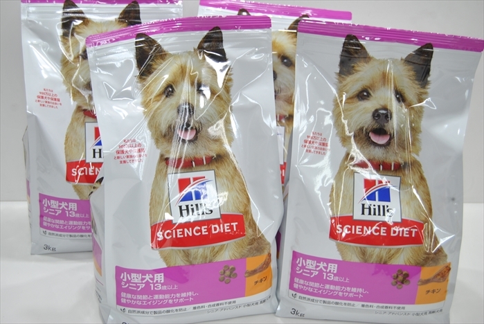 Plt 8462 １円 合計12kg 在庫9個 ヒルズ サイエンスダイエット 小型犬用 13歳以上 シニア アドバンスド 高齢犬用 チキン 3kg 4袋 老犬用 売買されたオークション情報 Yahooの商品情報をアーカイブ公開 オークファン Aucfan Com