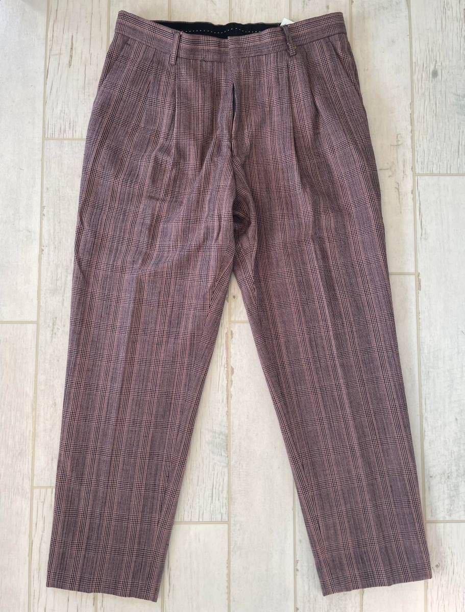 お得，正規品 DRIES VAN NOTEN ドリスヴァンノッテン スラックス 18SS サイズ48(ボトムス)｜売買されたオークション情報、yahooの商品情報をアーカイブ公開 - オークファン 男性用