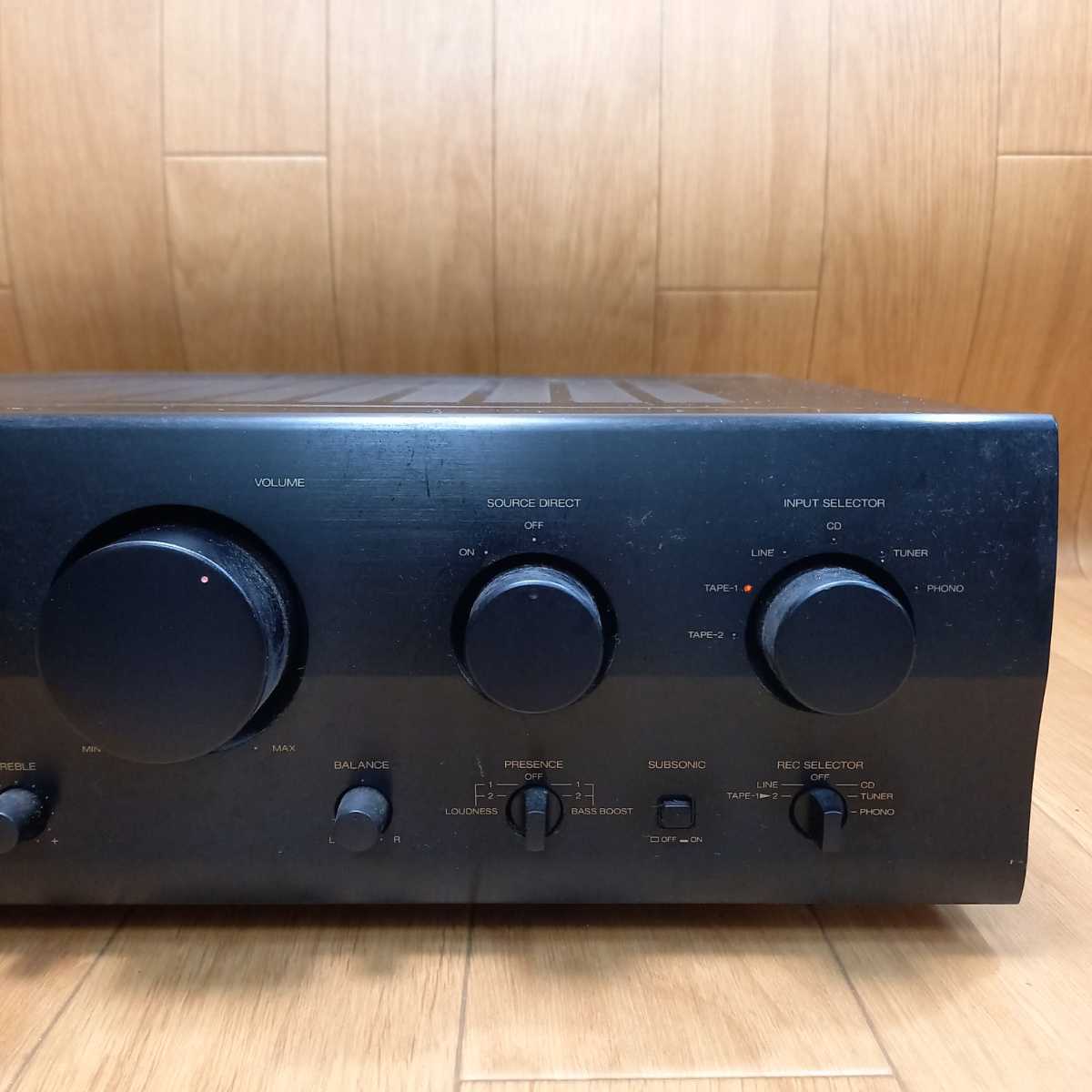 山水 SANSUI AU-α507R プリメインアンプ 通電確認済 レトロ 山水