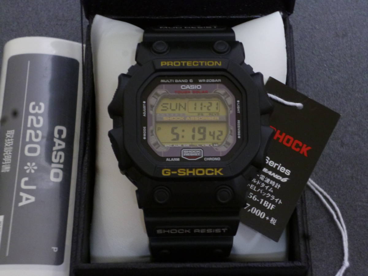 G-SHOCK GXW-56-1BJF CASIO 電波ソーラー カシオ 腕時計 T11671539 G 