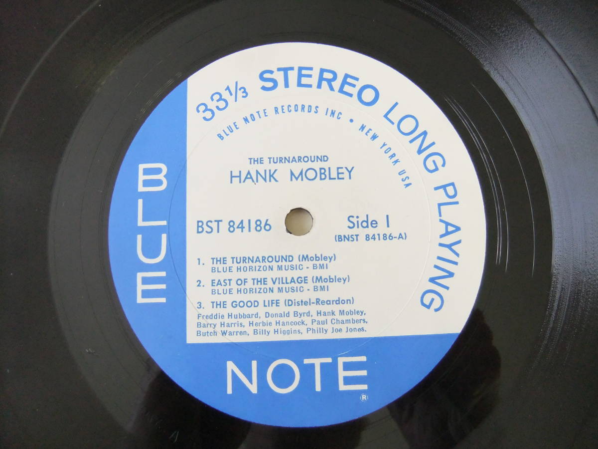 □オリジナルHank Mobley/THE TURNAROUND(Blue Note BST84186)NEW YORK
