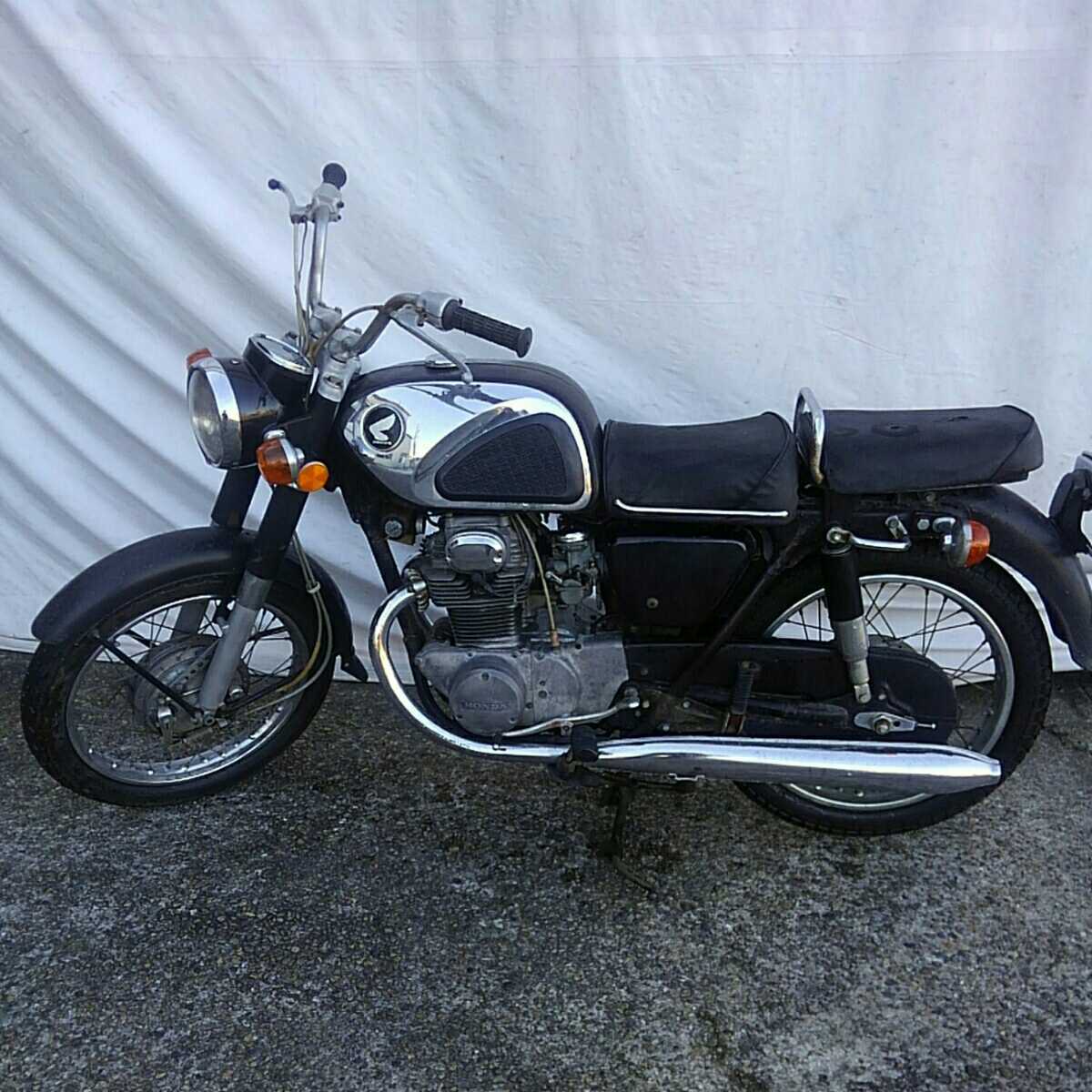 代理出品 ホンダ DREAM CD250 エンジン実働、書付き (検索ワード