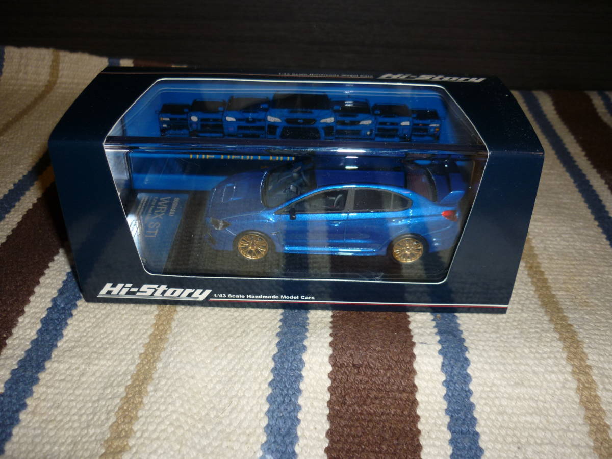  ハイストーリー 1/43 スバル WRX STI EJ20 Final Edition 2019 WRブルーパール(乗用車)｜売買されたオークション情報、yahooの商品情報をアーカイブ公開 - オークファン 乗用車
