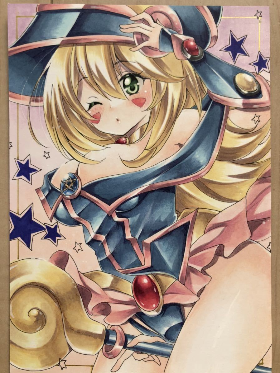 手描きイラスト 簡易リクエスト A5サイズ ☆2 手描きイラスト ＊簡易
