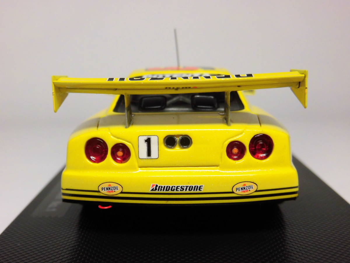 エブロ P-4 1/43 ペンズオイル ニスモ スカイライン GT-R BNR34 JGTC