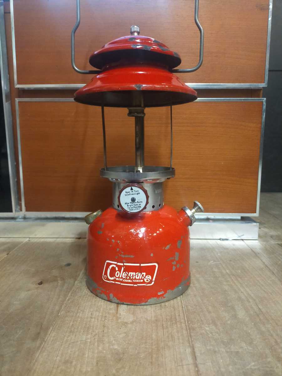 coleman ランタン200A PATENTPENDINGパテペンモデル 1966年2月刻印