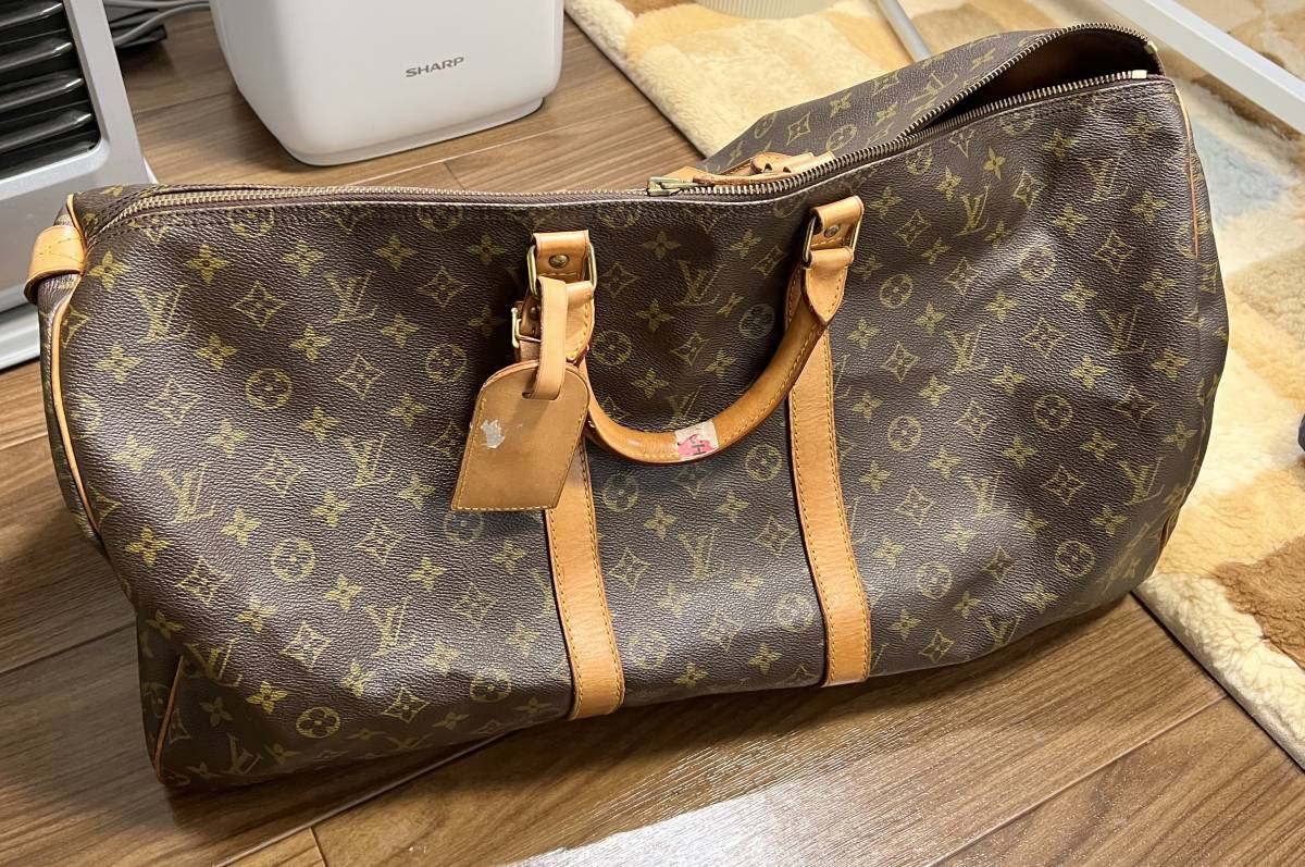 LOUIS VUITTON ルイ ヴィトン モノグラム ボストンバッグ 大 ルイ