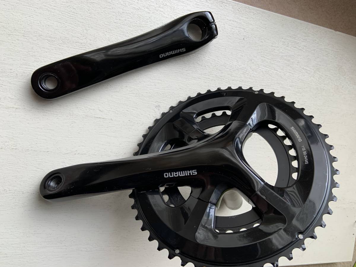 シマノ コンパクトクランク FCーRS51011s 50ー34T 170mm SHIMANO 11s