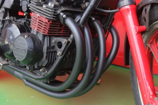 新品 Z400FX BEETタイプ 国産 手曲げ マフラー アルミフランジ