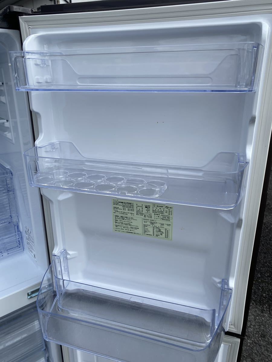 SHARP シャープ プラズマクラスター 280L冷蔵庫 メガフリーザー SJ 
