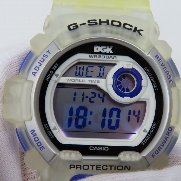 G-SHOCK/G-ショック 30周年記念 DGKコラボ 紫 G-8900DGK-7JR /000