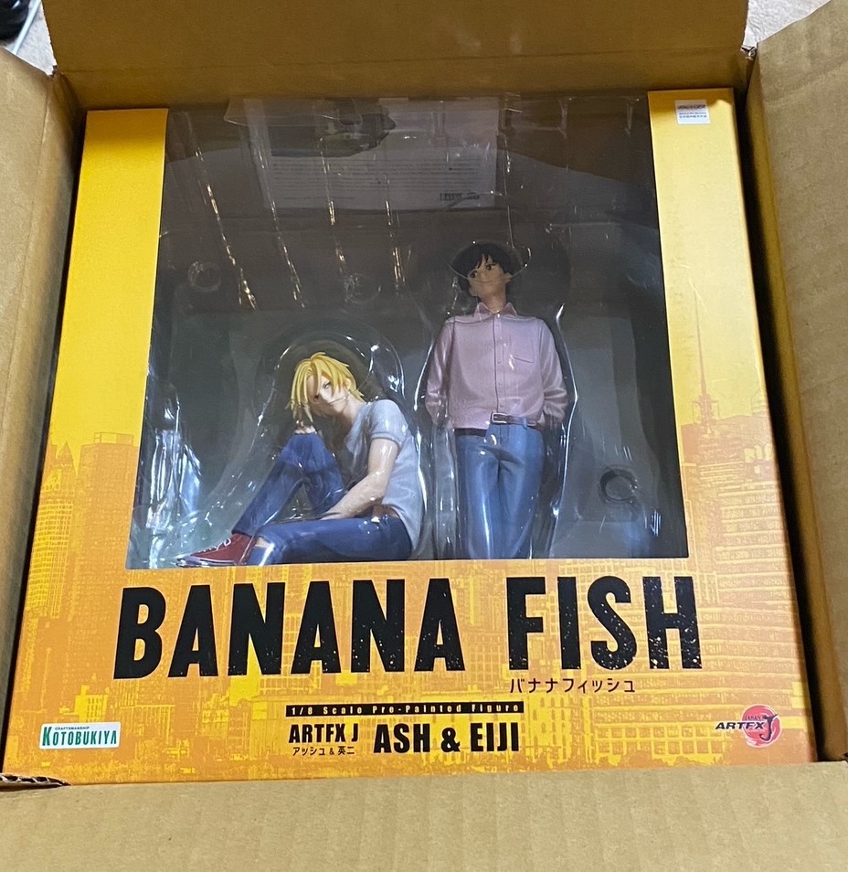 BANANA FISH バナナフィッシュ 1/8 アッシュ＆英二（コトブキヤ ARTFX 