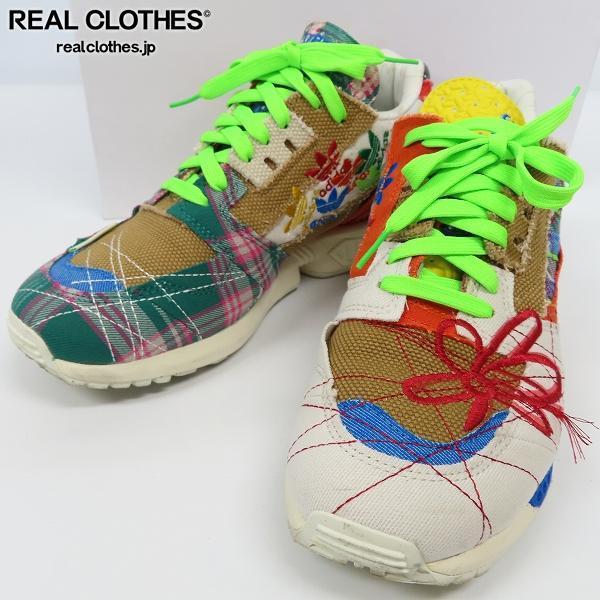 adidas/アディダス ZX 8000 SUPEREARTH SW スニーカー GZ3088/25.5 /080 0 adidas ZX White&frasl;Blue&frasl;Red GZ3088 SW&frasl;ローカットスニーカー