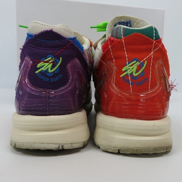 adidas/アディダス ZX 8000 SUPEREARTH SW スニーカー GZ3088/25.5 /080 0 adidas ZX White&frasl;Blue&frasl;Red GZ3088 SW&frasl;ローカットスニーカー