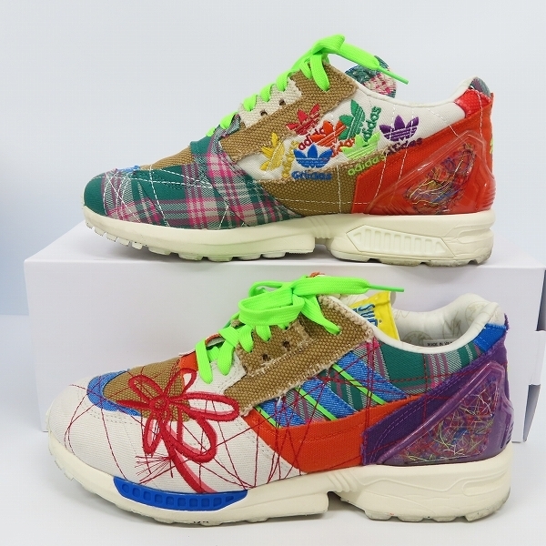 adidas/アディダス ZX 8000 SUPEREARTH SW スニーカー GZ3088/25.5 /080 0 adidas ZX White&frasl;Blue&frasl;Red GZ3088 SW&frasl;ローカットスニーカー