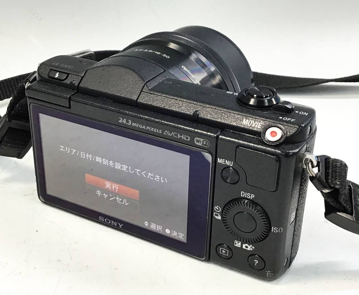 ソニー α5100 ミラーレス一眼 デジタルカメラ 本体 ボディ ブラック/黒