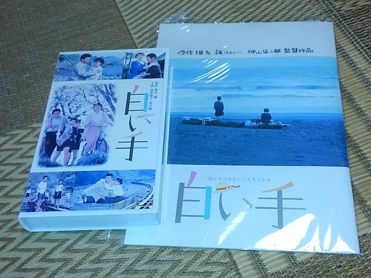 神山征二郎 白い手 南野陽子 哀川翔 椎名誠 VHSビデオ 映画パンフ