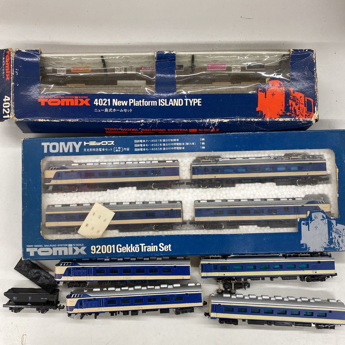 【ジャンク品】 Nゲージ 旧レールセット＋車両、パワーユニット 他 ジャンク】TOMIX Nゲージ パワーユニット ジャンクです 【公式通販】