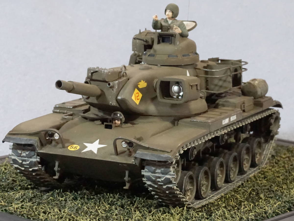 タミヤ 1/35 アメリカ陸軍 M60A2 戦車 チェロキー プラモデル 完成品