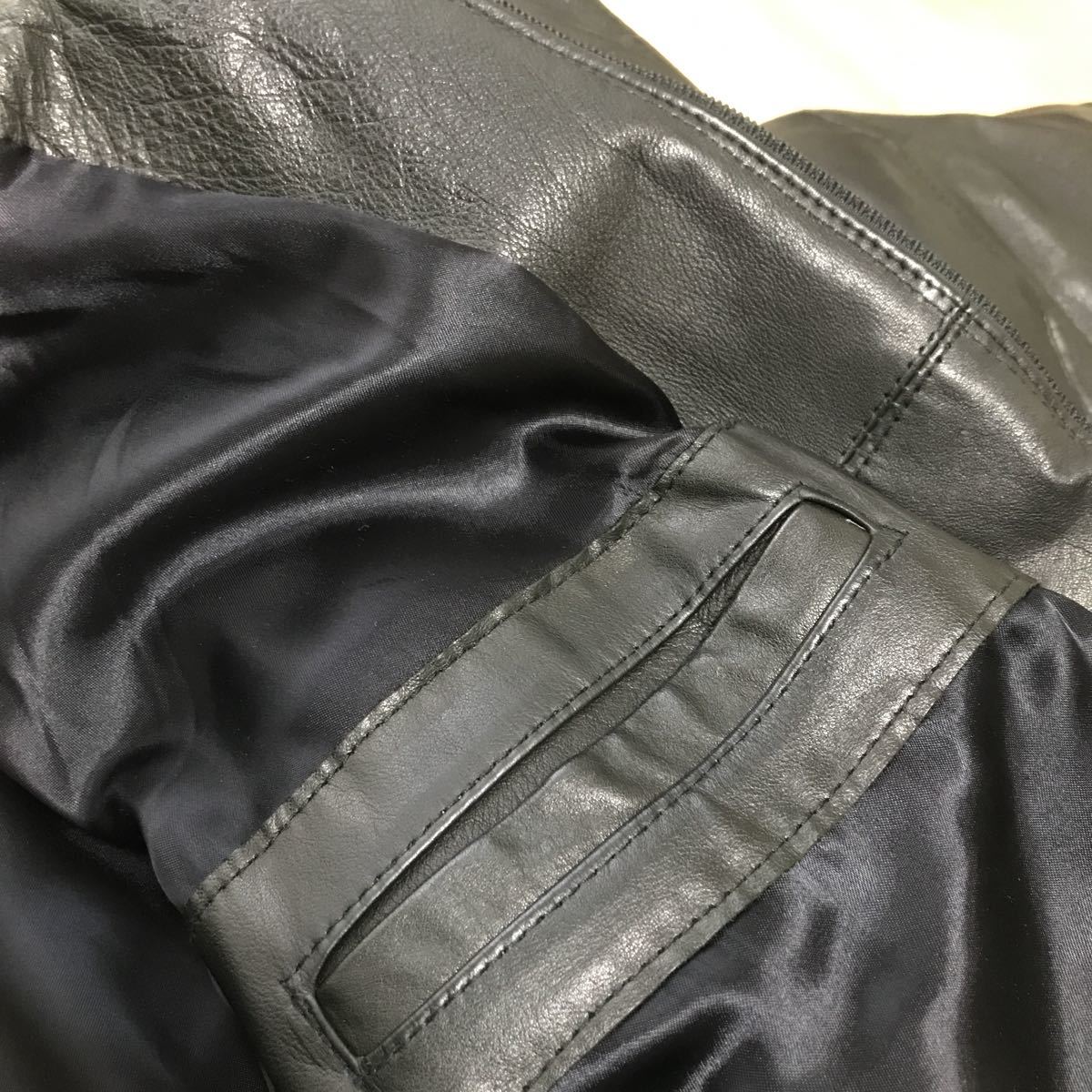 レザーダウンジャケット フランス製 vent couvert サイズ3 90