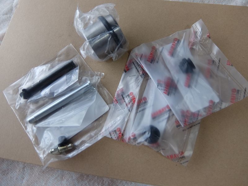 RZ250 RZ350 キャリパーピストン ＋ スライドピン 他 キャリパーリフレッシュキット （4L3 4UO 4W1-25914-00 4W1-W0057-00 RZ350 RZ250 XJ400 2026年最新Yahoo!オークション -rz250 rz350(ブレーキ)の中古品