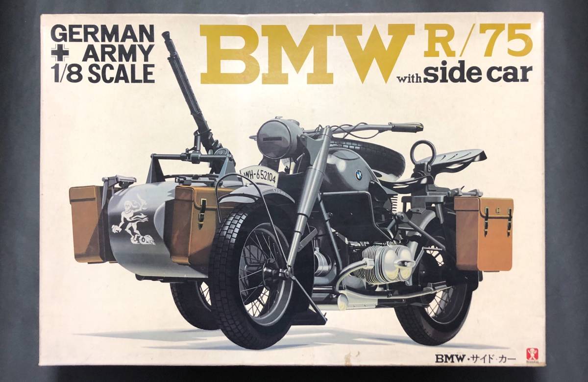 バンダイ1/8 BMW R/75・サイドカー