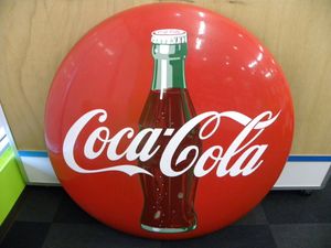 コカコーラ 看板のYahoo!オークション(旧ヤフオク!)の相場・価格を見る