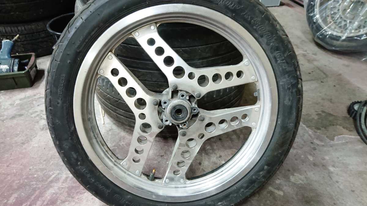 CB750F ブーメランコムスター 前後ホイールセット 検/CB750F CB750FC 