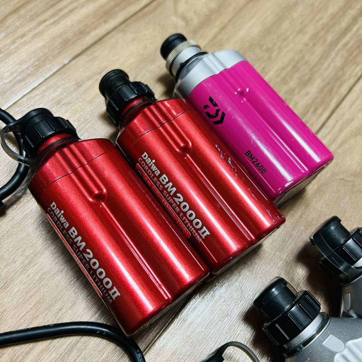 ダイワ リチウムバッテリー Bm1600 Bm00 Bm00 Bm2600 8点セット 充電器付き 注あり 検 コードレスバッテリー スーパーリチウム ダイワ 売買されたオークション情報 Yahooの商品情報をアーカイブ公開 オークファン Aucfan Com