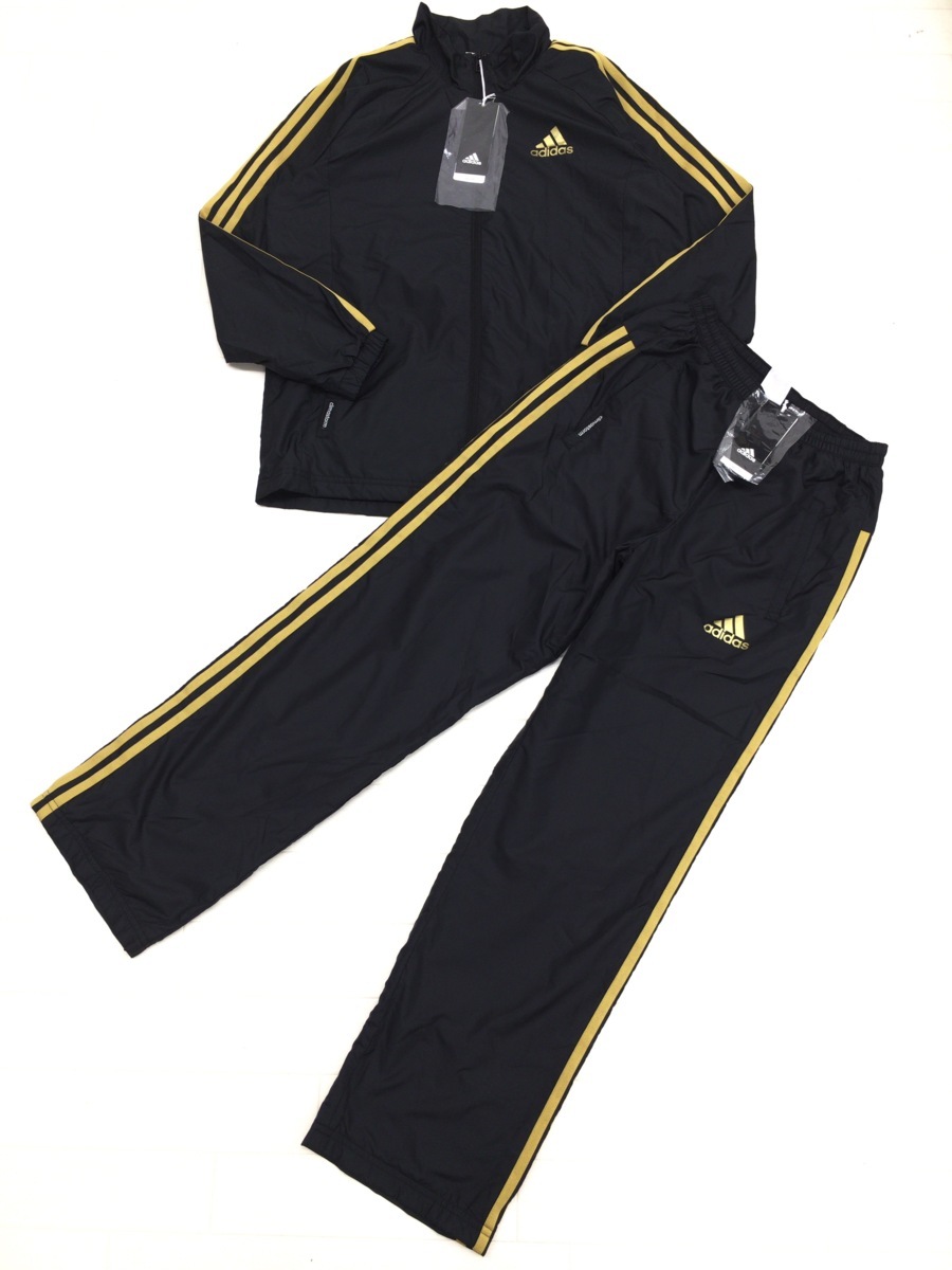 未使用品】adidas ウィンドブレーカー 160 ○新品 adidas アディダス