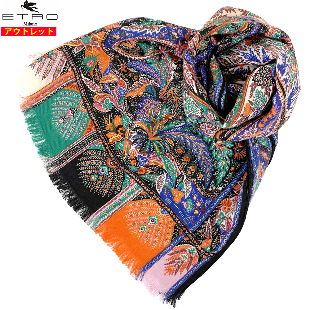 1円～！【64152-4】未使用・アウトレット処分品 ETRO/エトロ