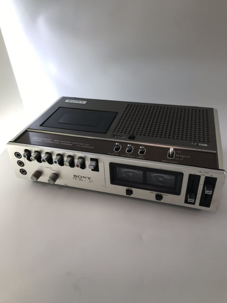 TC-2850SD SONY カセットデンスケ ソニー カセットレコーダー